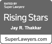 Rated by Super Lawyers | Rising Stars | Jay R. Thakkar | SuperLawyers.com